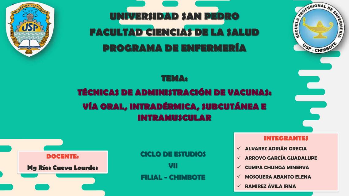 Técnicas de Administración de Vacunas