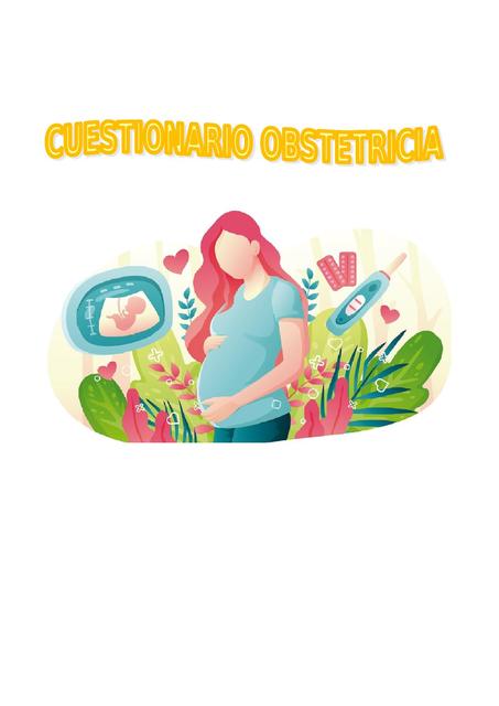 Cuestionario de Obstetricia