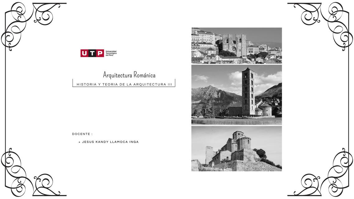 Arquitectura Romanica Jean Cahuana uDocz
