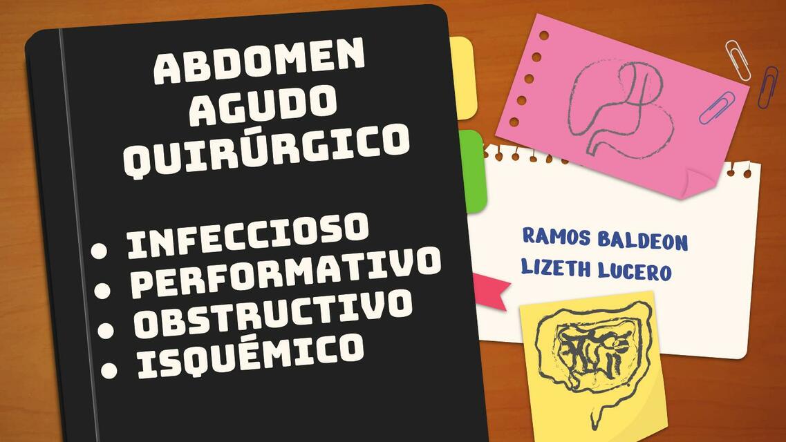 Abdomen Agudo Quirúrgico 