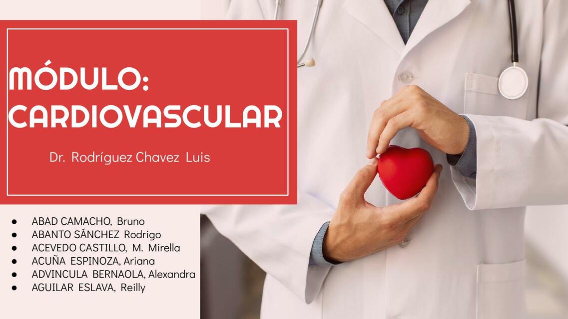 Semiología Cardiovascular 