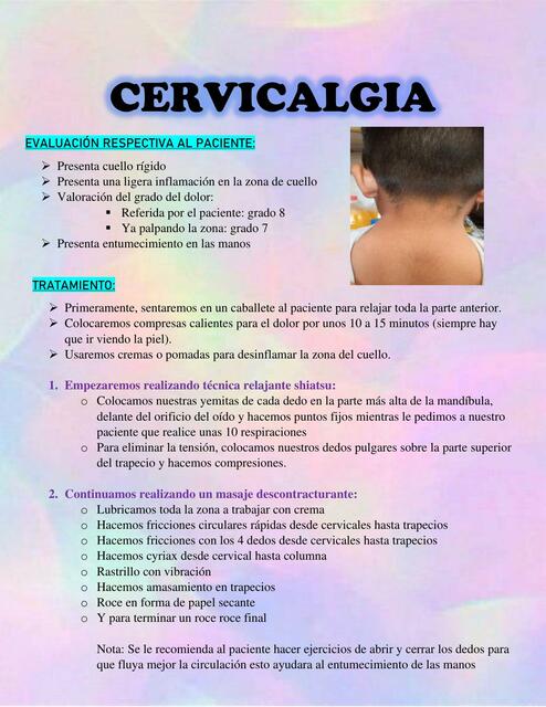 CERVICALGIA