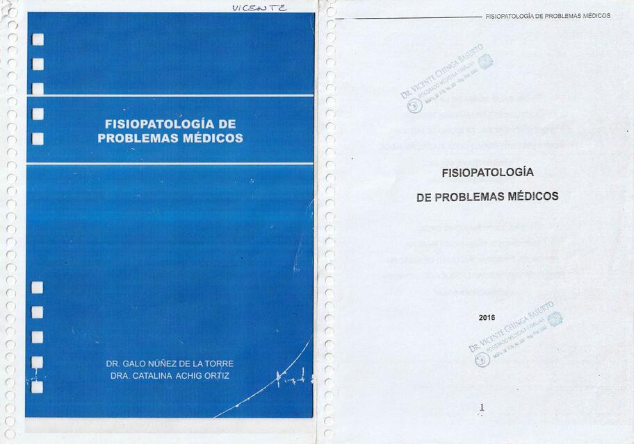 Fisiopatología de Problemas Médicos 