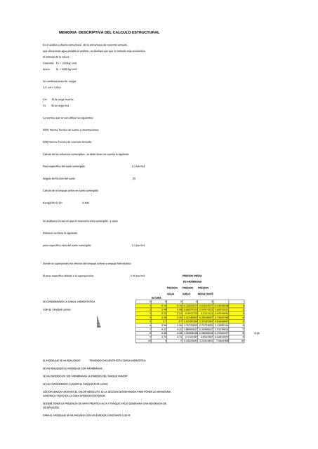 Memoria Descriptiva de Calculo Estructural 