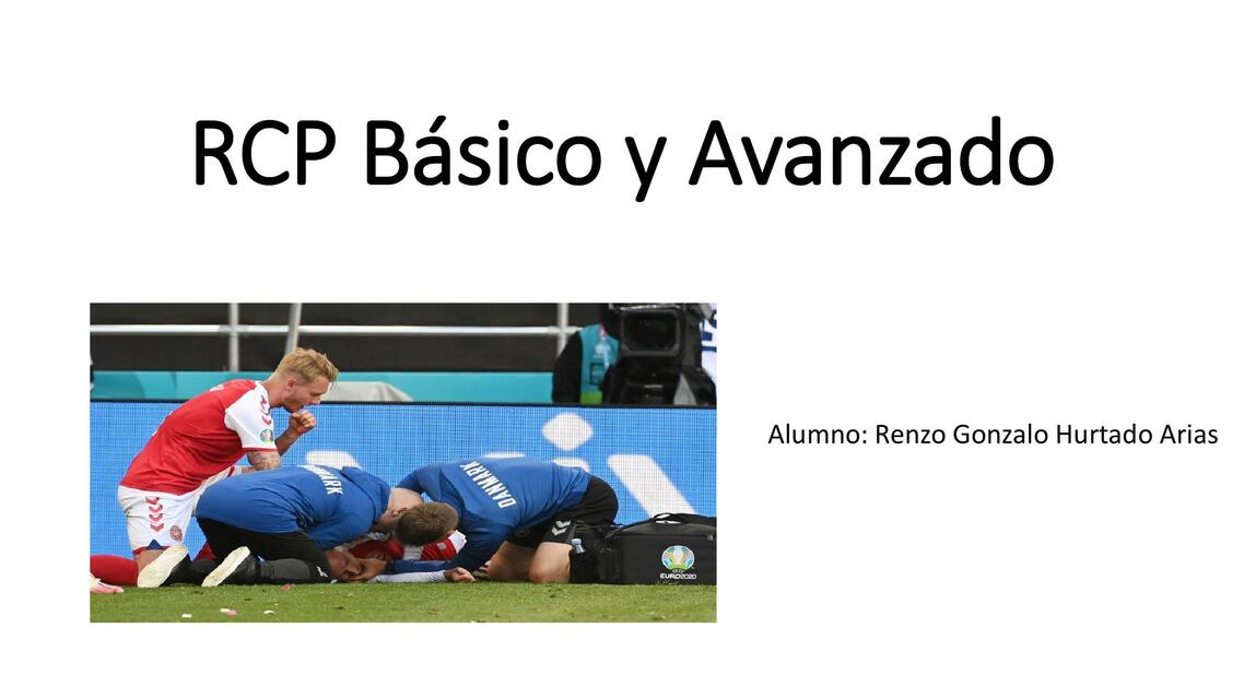 RCP Básico y avanzado