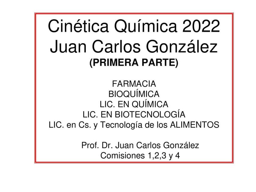 Cinética Parte A González | uDocz