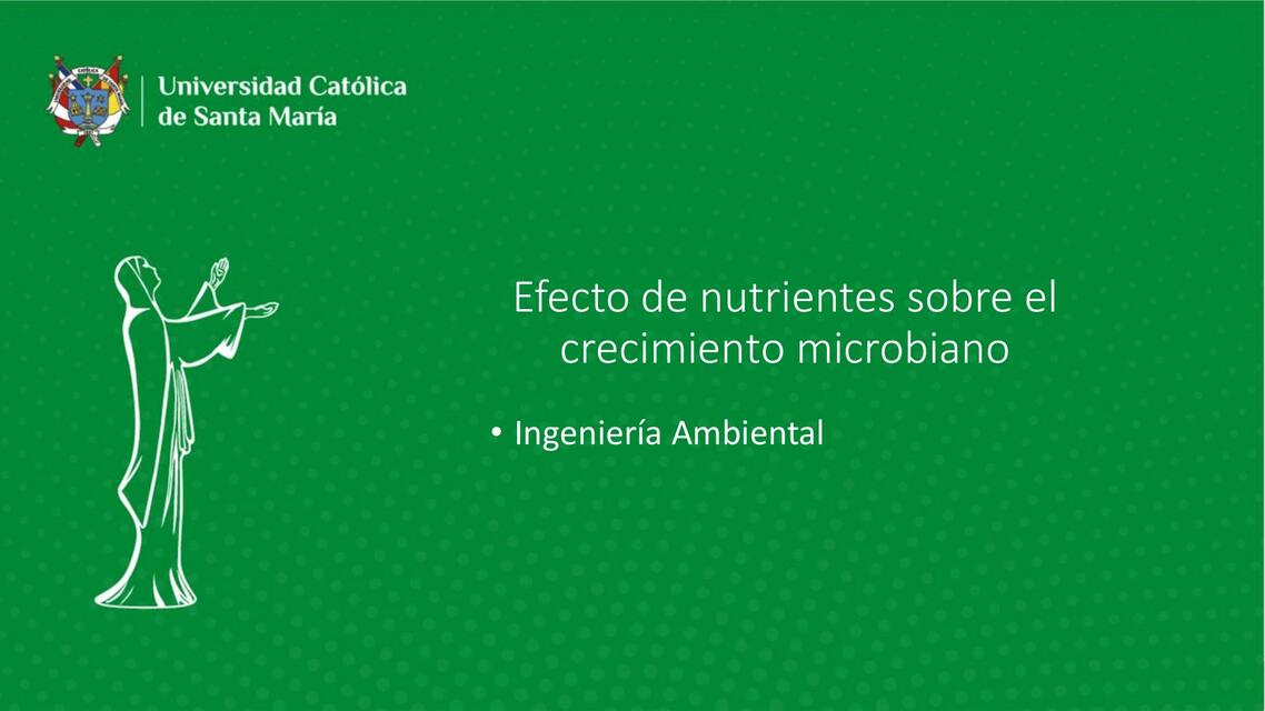 Nutrientes medio de cultivo