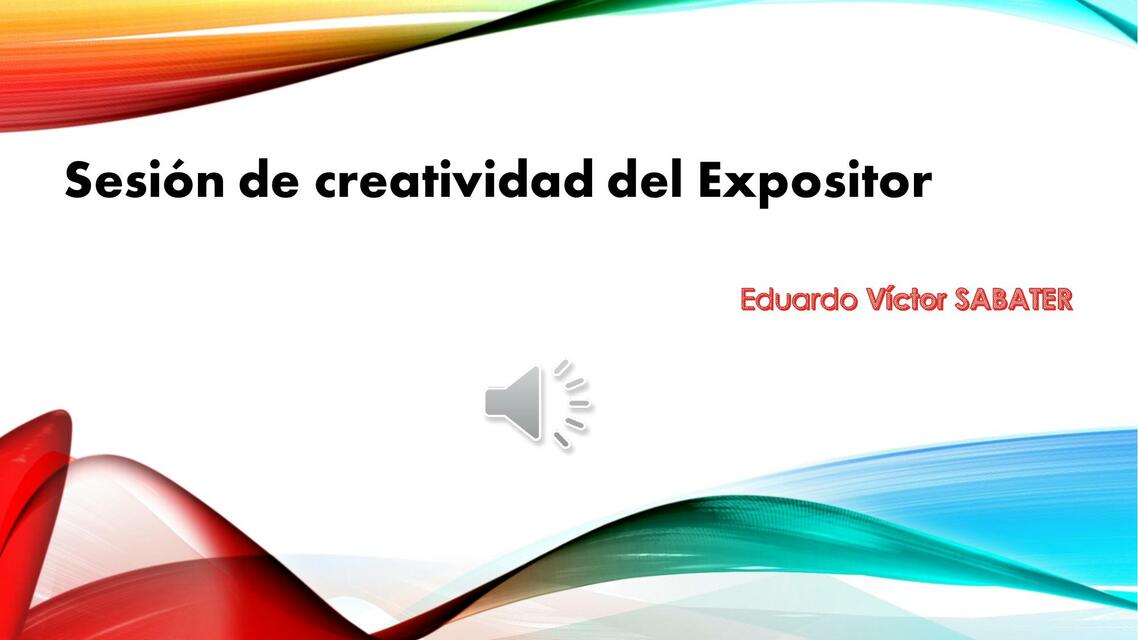 PowerTP1N2 - Sesión de creatividad del expositor