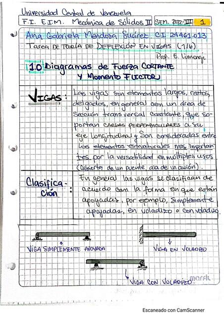 Introducción a la Deflexión en Vigas y Curva Elástica