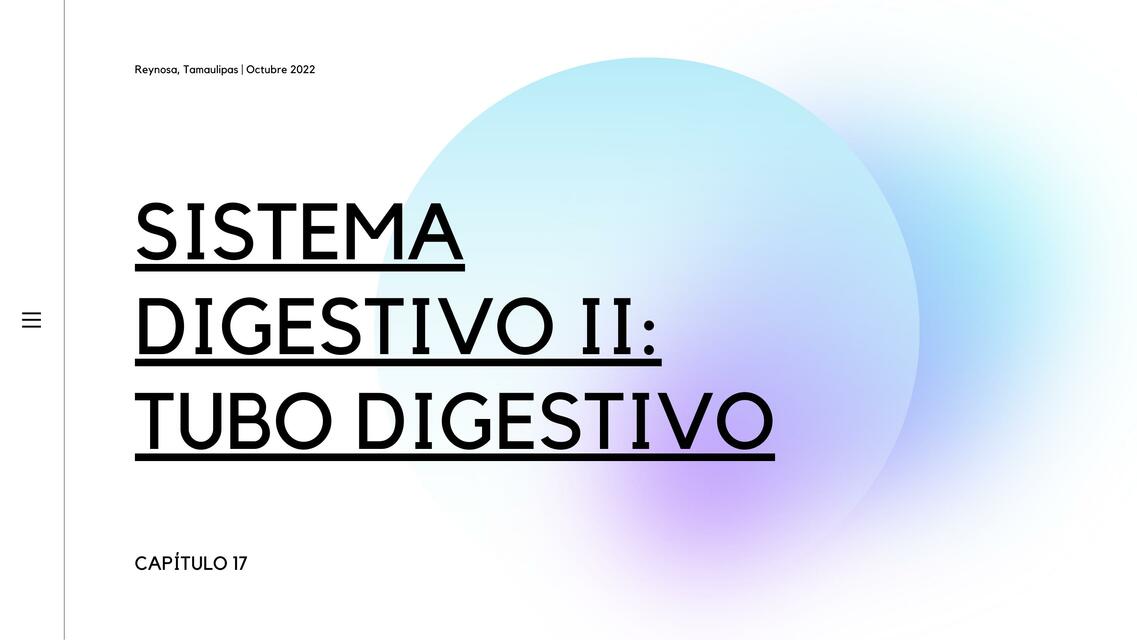 Capítulo 17 - Sistema digestivo II: tubo digestivo 