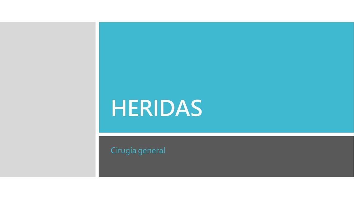 ISO DIAPOS - Heridas