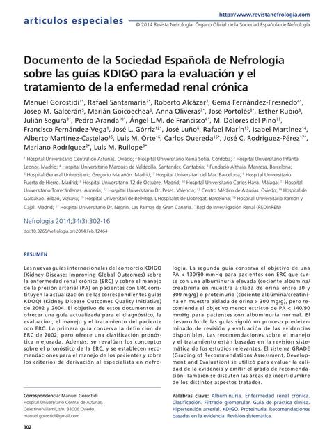 REVISION ERC KDIGO