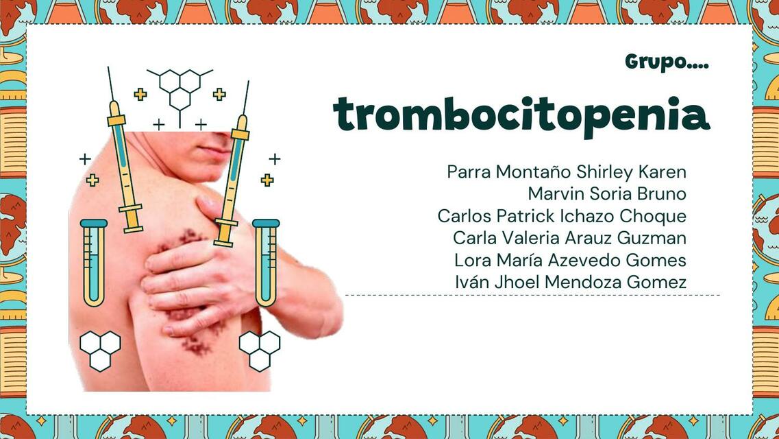 BIOQUÍMICA 2 Trombocitopenia