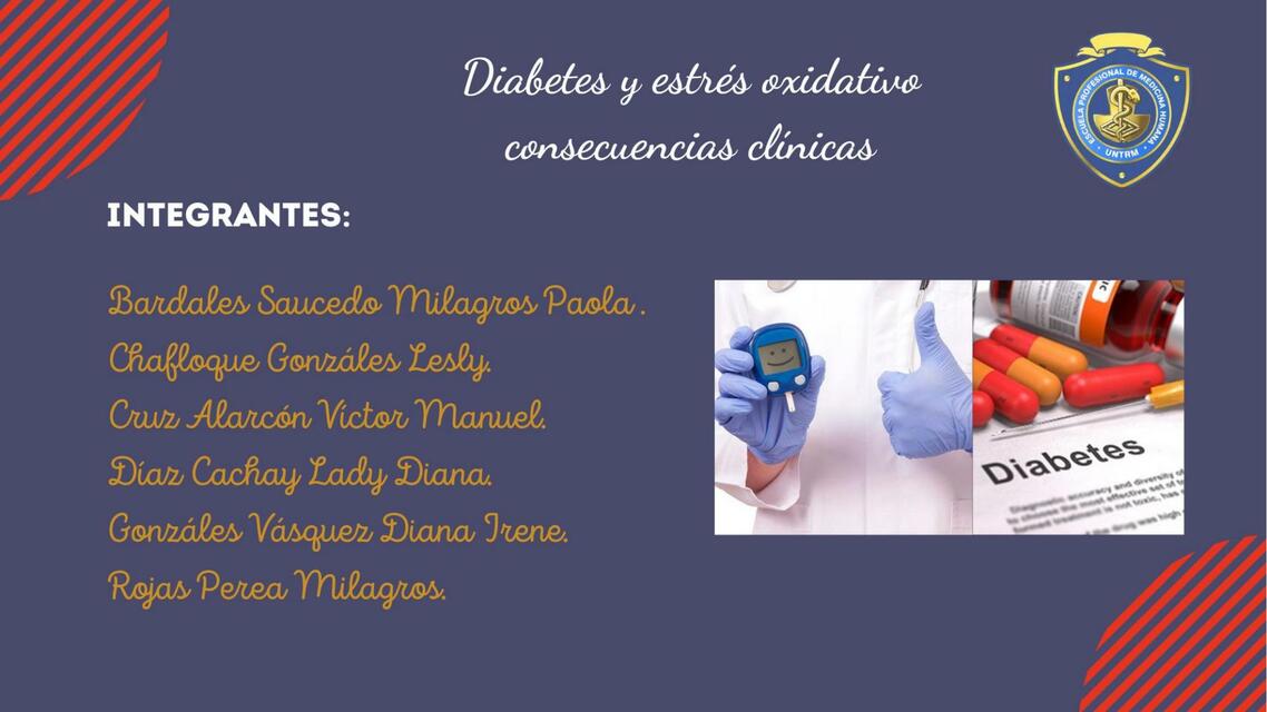 Diabetes y Estrés Oxidativo 