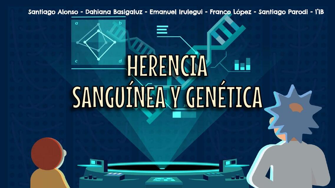 Herencia Sanguínea y Genética