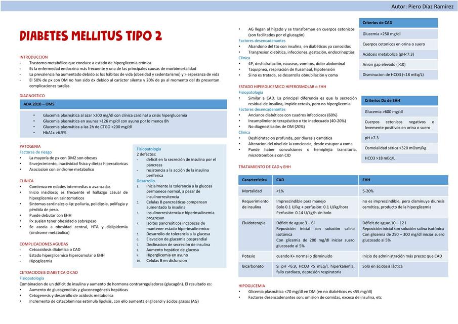 DIABETES MELLITUS TIPO 2 (DM2) - pierodiaz med | pierodiaz.med | uDocz