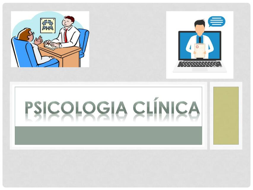 Psicología clínica