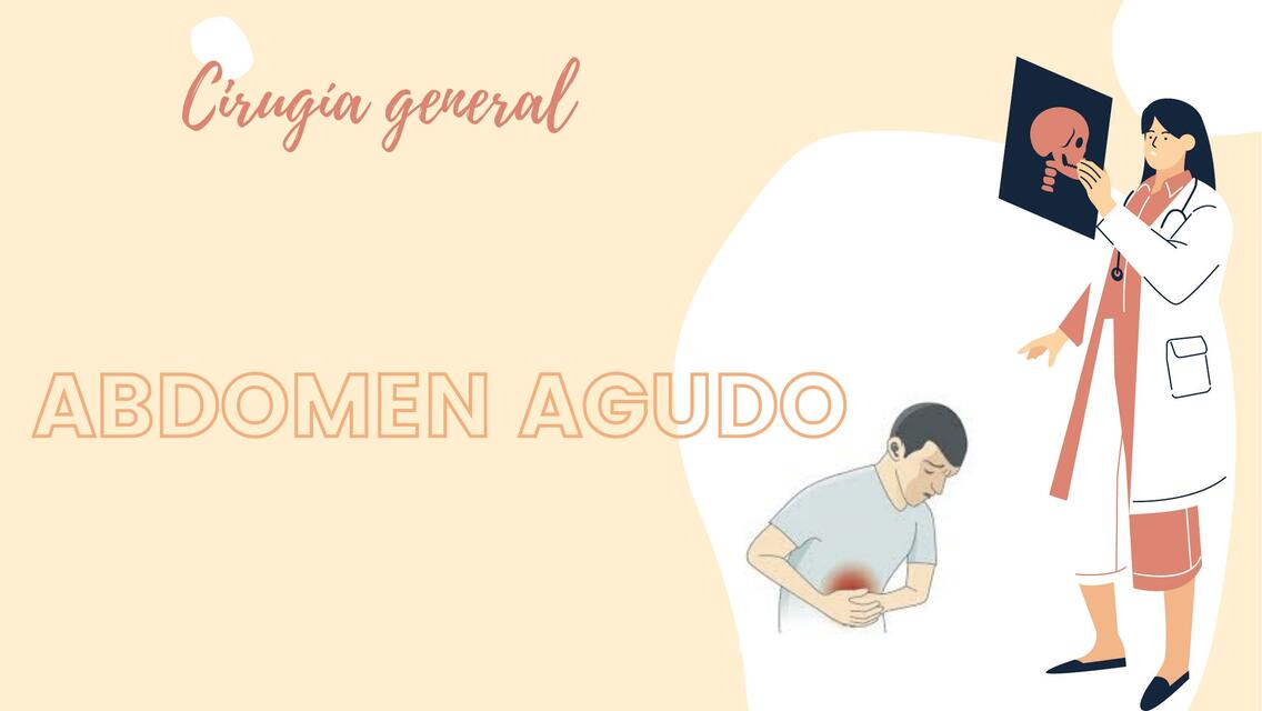 Abdomen agudo. Patogenia.