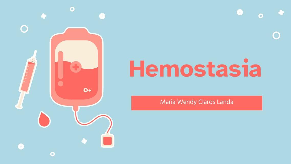 Hemostasia