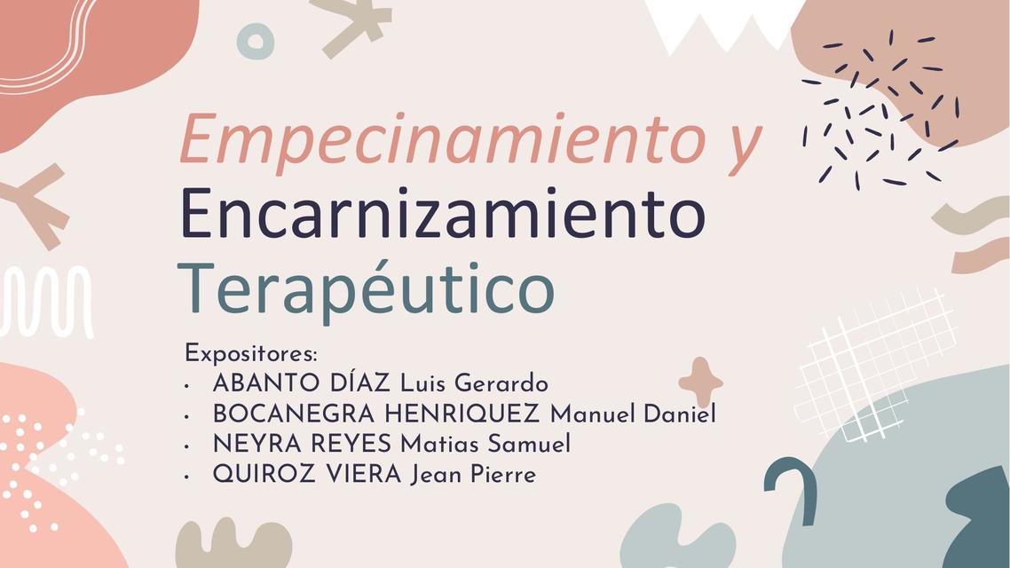 Empecinamiento y Encarnizamiento Terapéutico Final