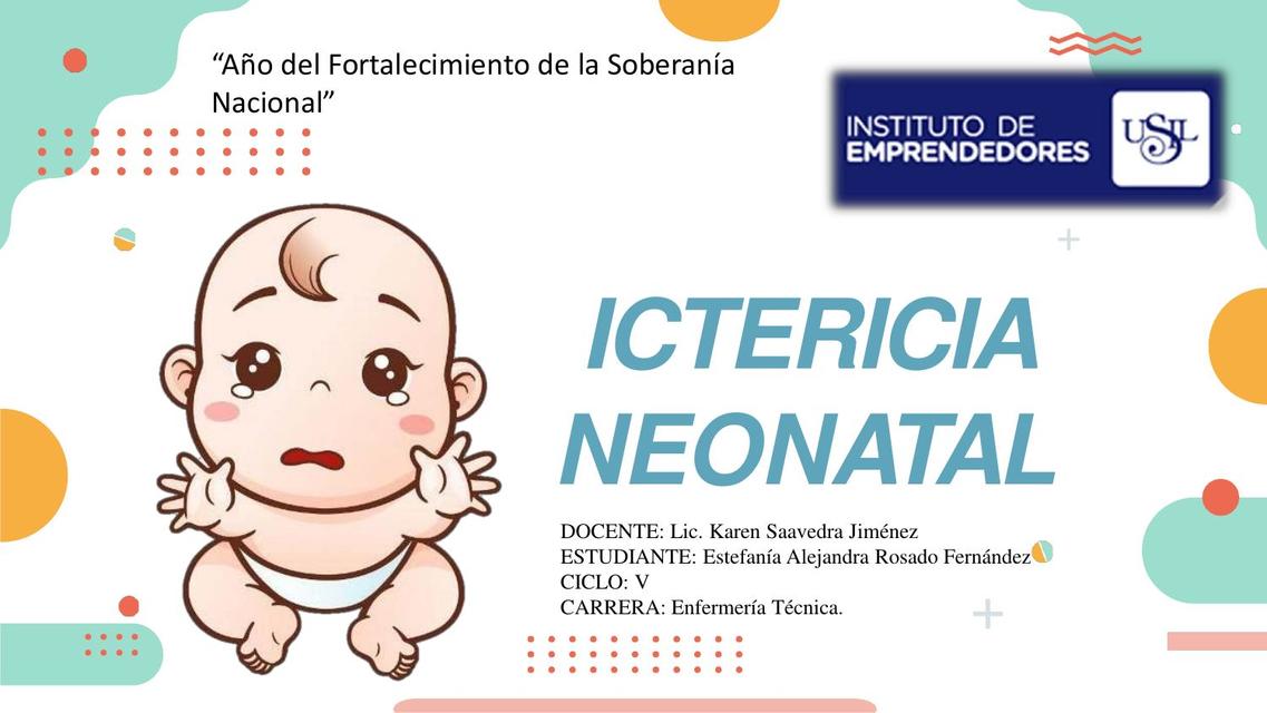 Ictericia neonatal