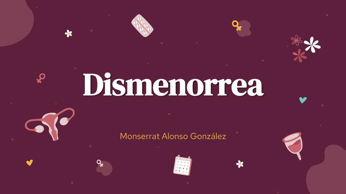 Dismenorrea