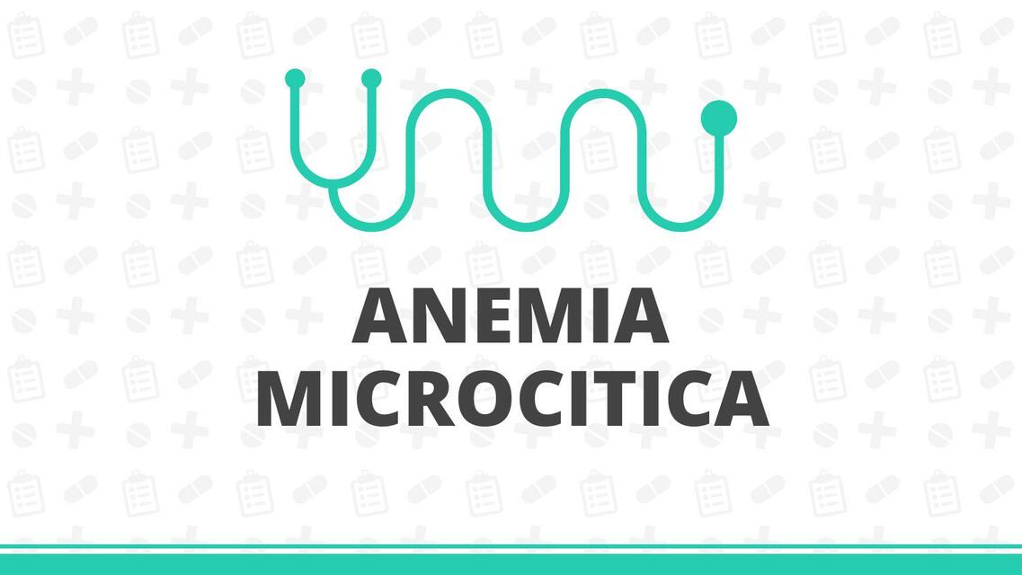 Anemia Microcitica 