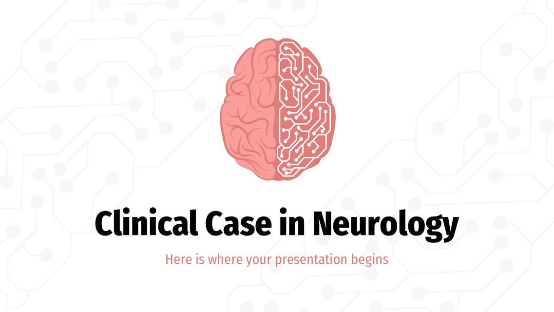 Clinical Case in Neurology