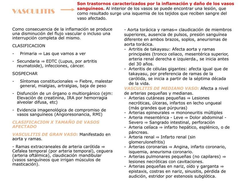 Vasculitis