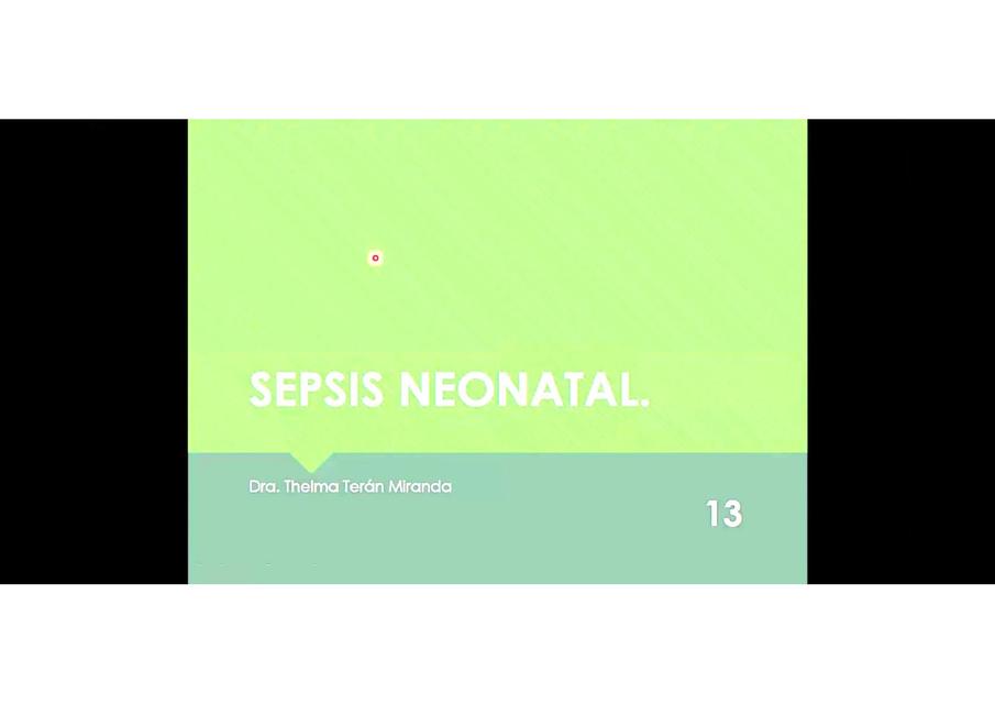 Sepsis neonatal