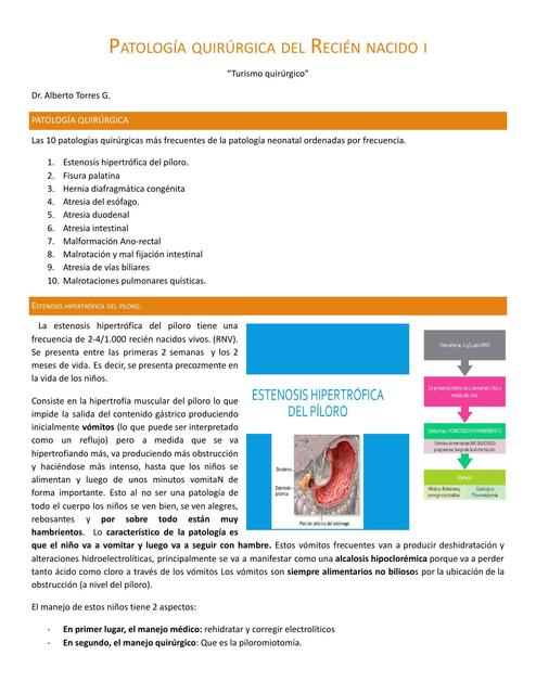 Patología Quirúrgica Del RN