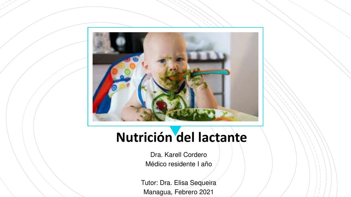 Nutrición del lactante Autoguardado