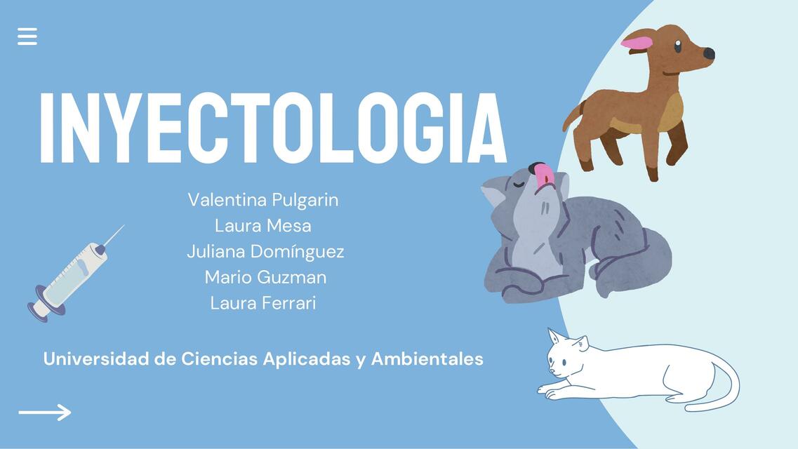 Inyectología veterinaria