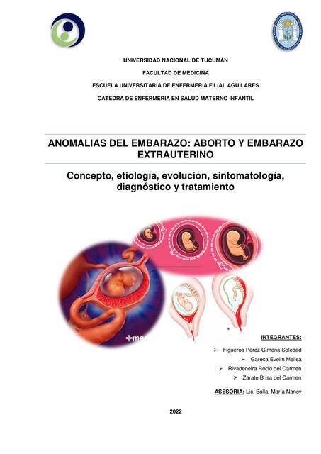 Anomalias del Embarazo