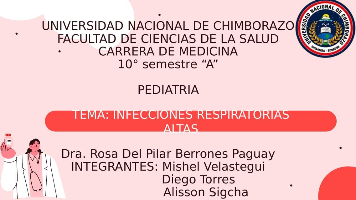 Infecciones respiratorias altas