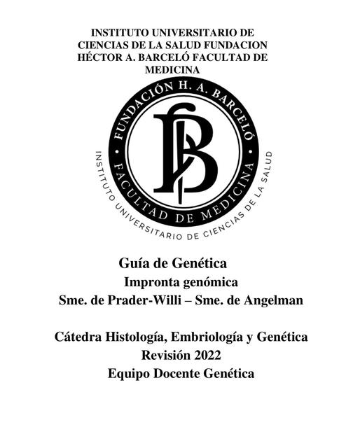 Guía de genética