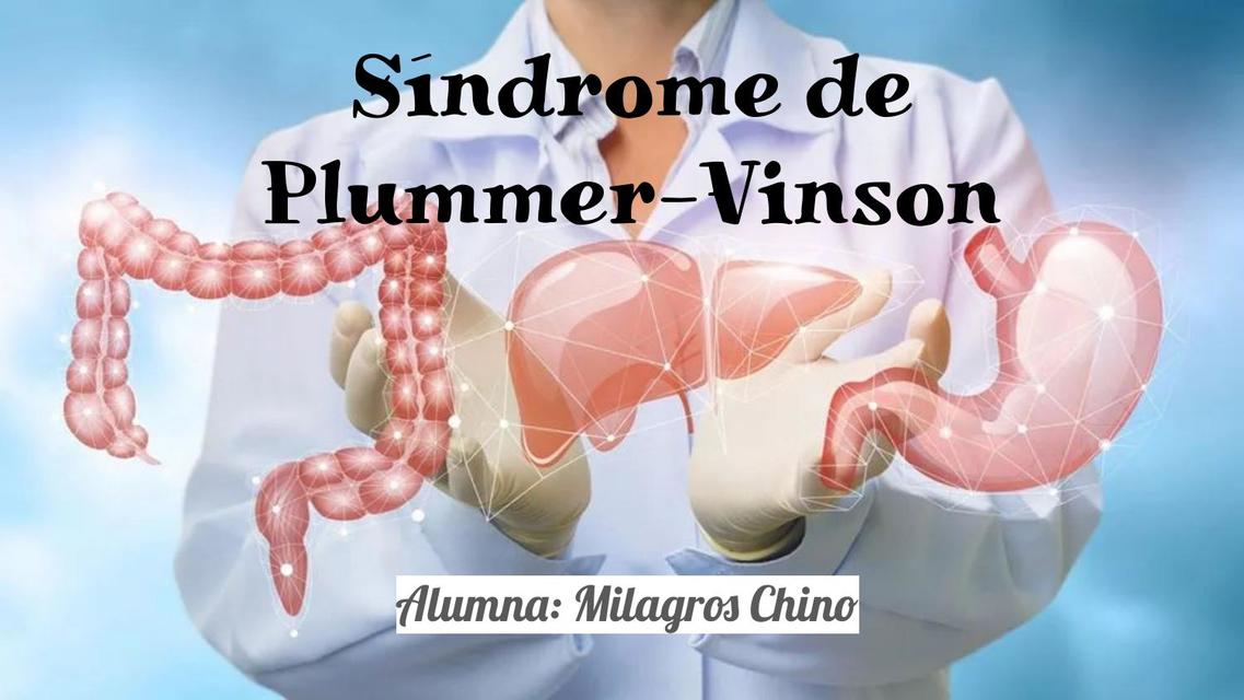 Síndrome de Plummer- Vinson