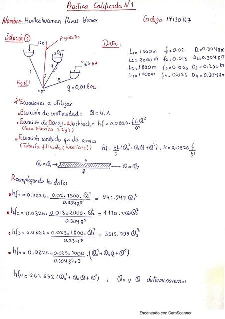 Abastecimiento de Agua y Alcantarillado (Practica 1)