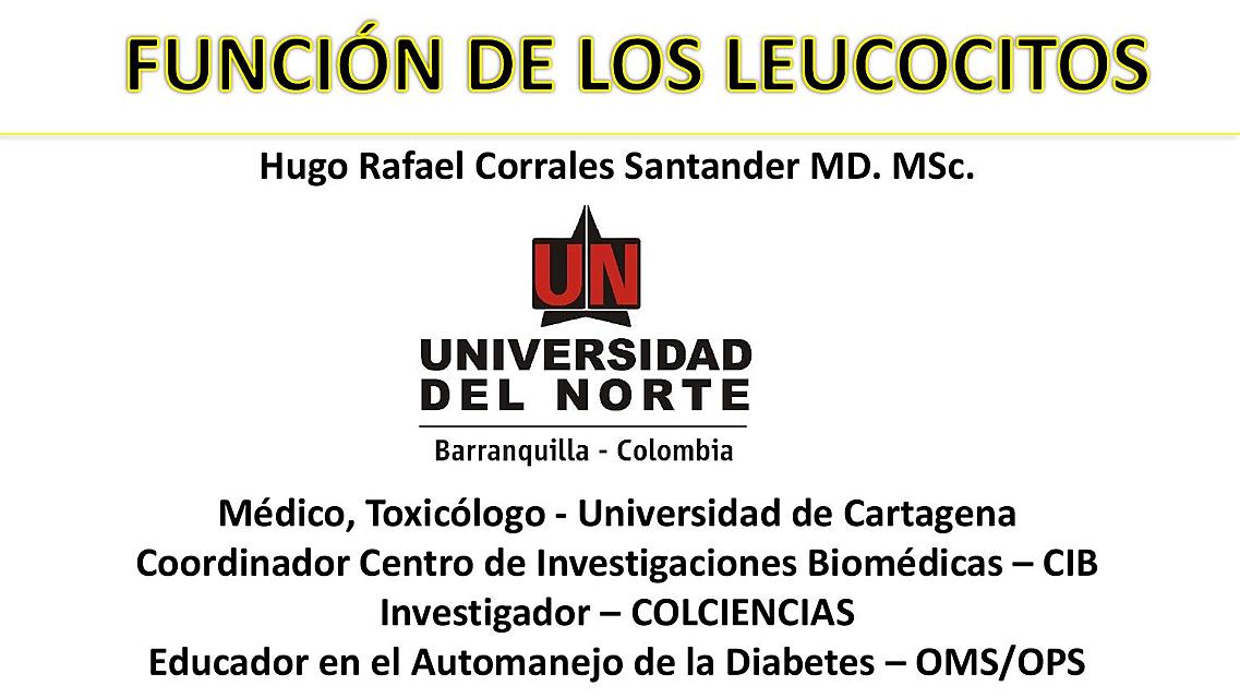 Fisiología de los leucocitos