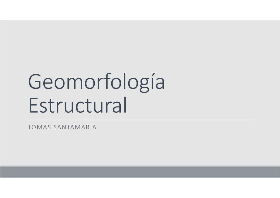 Geomorfología Glacial