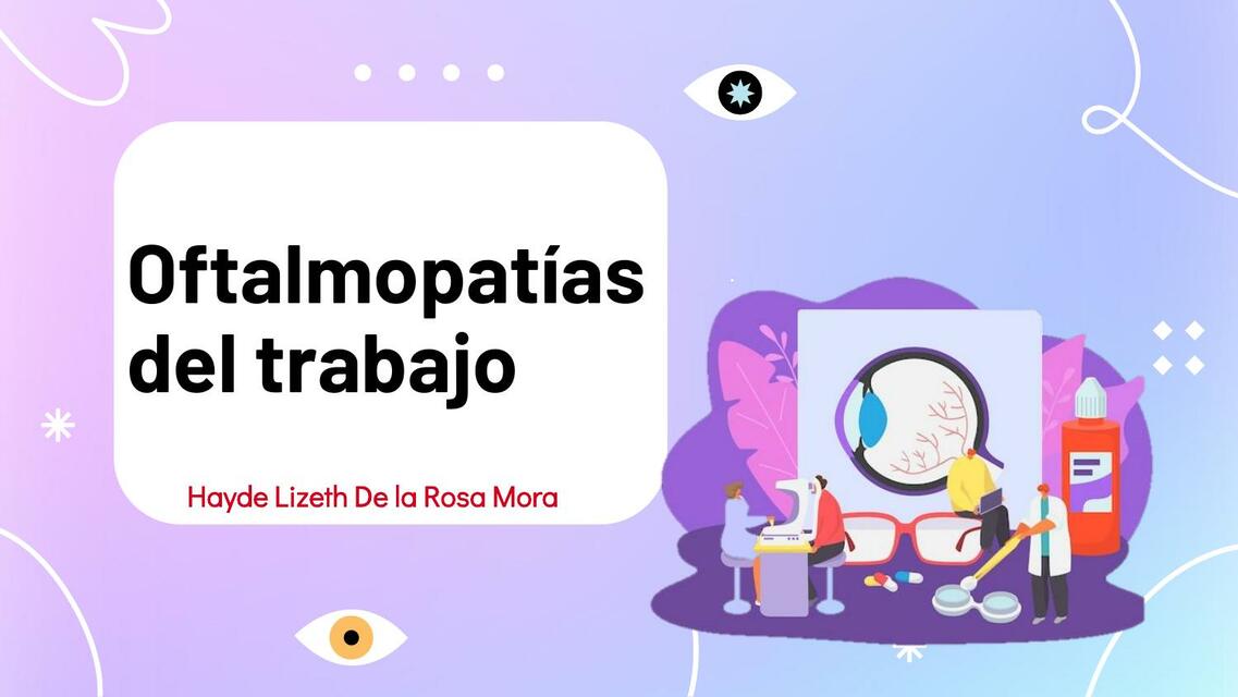 Oftalmopatías 