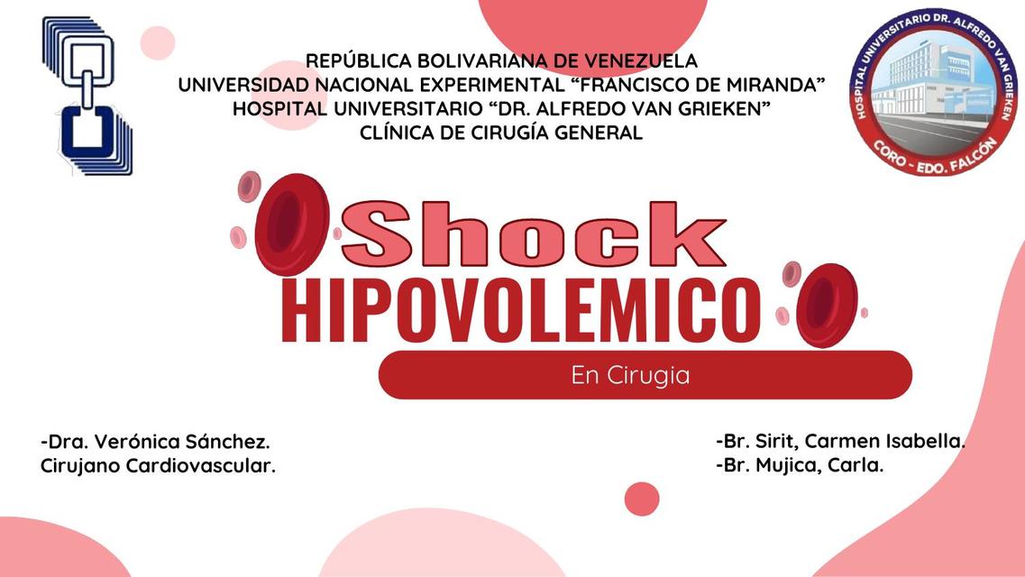 Shock hipovolémico