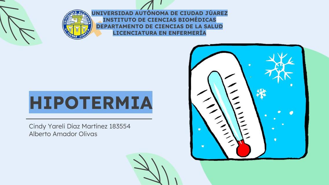 Hipotermia