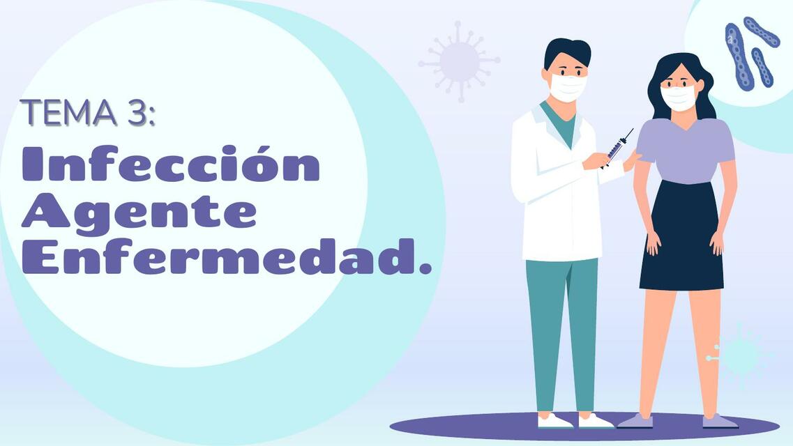 Infección agente y enfermedad