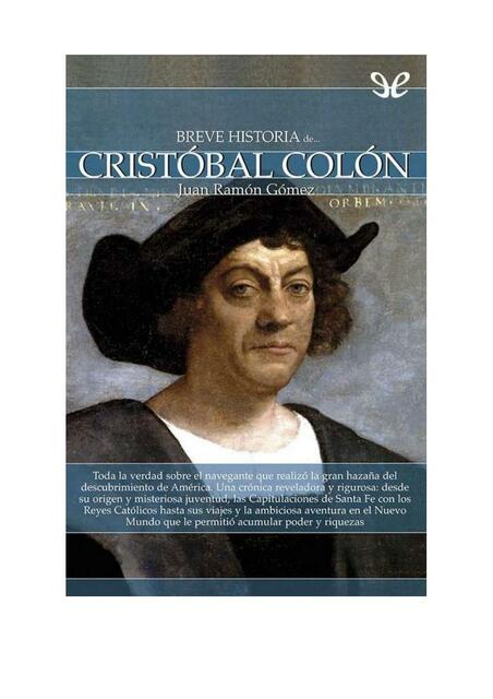 Breve historia de Cristobal Colon 