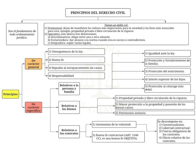 Principios del Derecho Civil (Civil I)