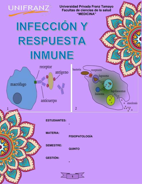 Infección y Respuesta Inmune