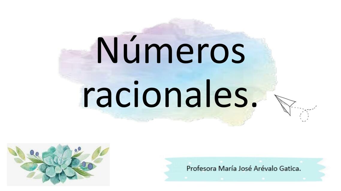 Números racionales