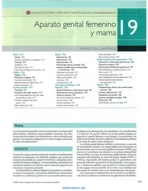 Aparato Genital Femenino y Mama