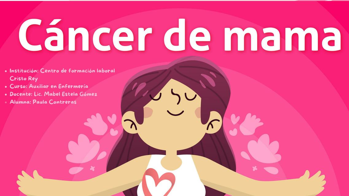 Cáncer de mamas